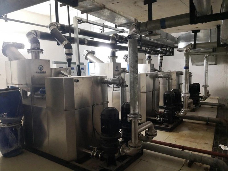 洛深国际学校餐厨废水处理设备